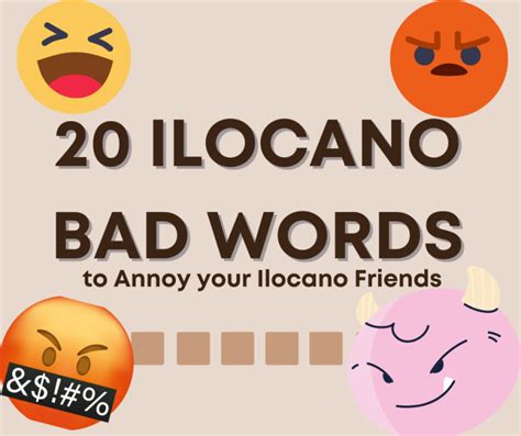 ilocano bad words|Category:Ilocano vulgarities